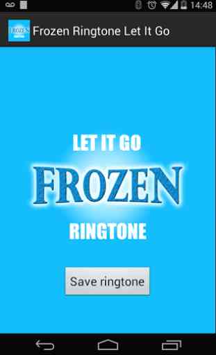 Frozen Ringtone - Let It Go 1