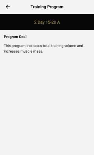 Genesis Gym Training App 2