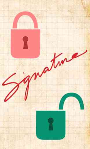 Gesture Signature Lock Screen 2