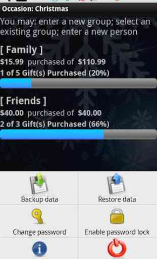 Gift List Manager 1