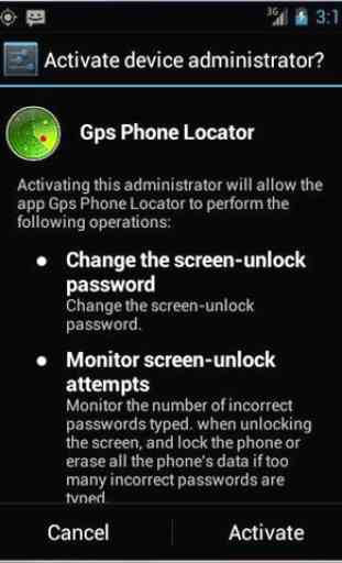 GPS Phone Locator Trial 3