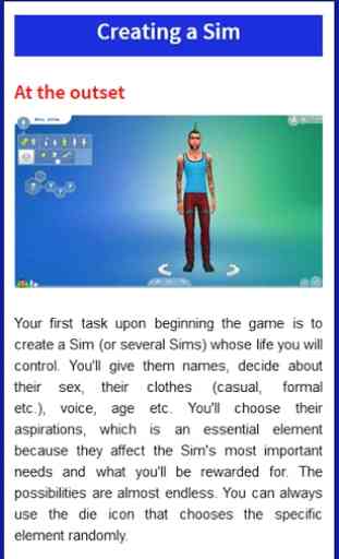 Guide Sim The Sim 4 1