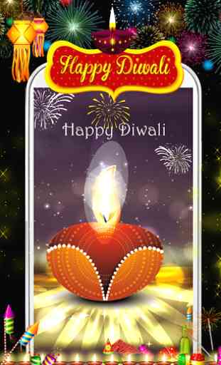 Happy Diwali Live Wallpaper HD 3