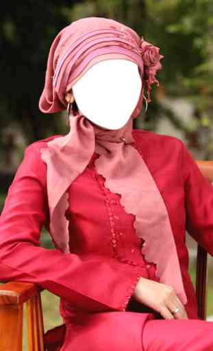 Hijab Woman Photo Montage 4