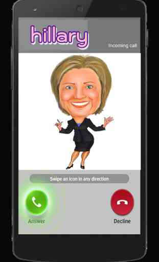 Hillary Clinton fake call 2