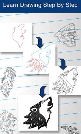 How to Draw 3D Tattoos 3