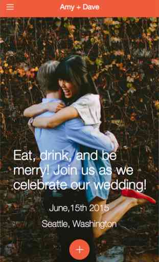 Joy - Wedding App & Website 1