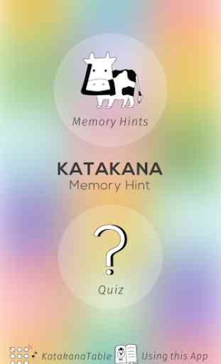 Katakana Memory Hint [English] 1