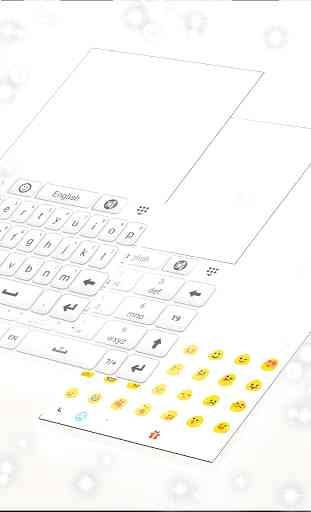 Keyboard for Android White 1