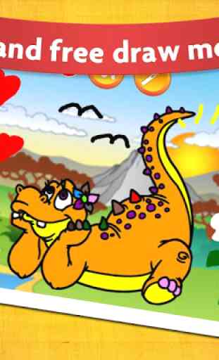 Kids Dinosaur Coloring Pages 1