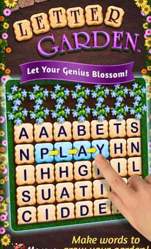 Letter Garden FREE Word Search 1