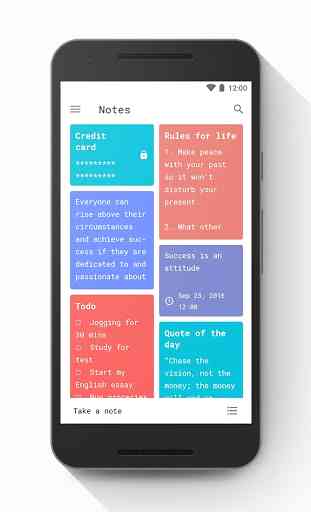 Material Notes: Colorful notes 2