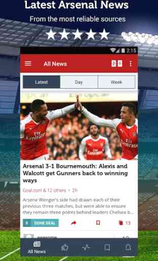 News for Arsenal 1