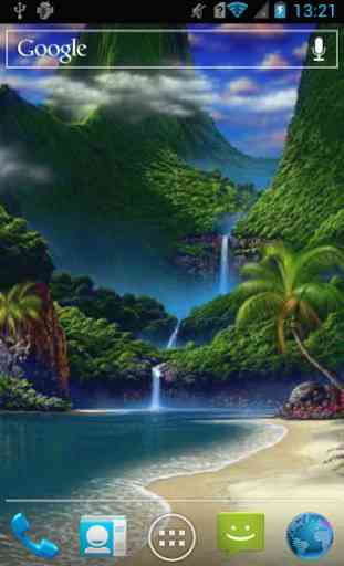 Paradise island live wallpaper 2