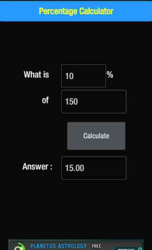 Percent Calculator Plus 2