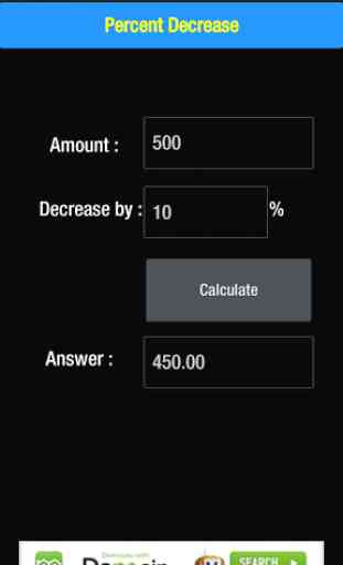 Percent Calculator Plus 4