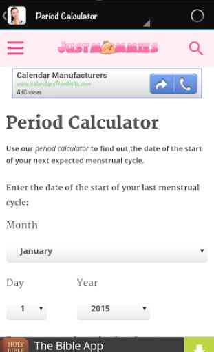 Period & Ovulation Tracker 2