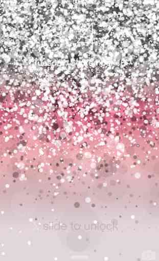 Pink Glitter Wallpaper 4