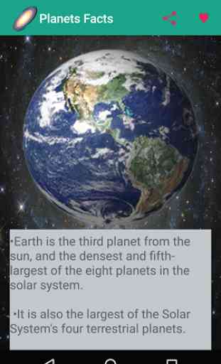 Planets Space Facts 2