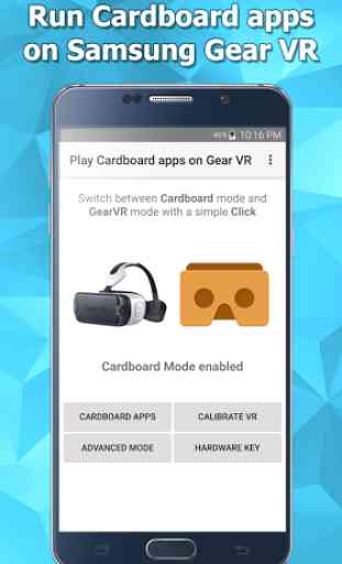 Play Cardboard apps on Gear VR 1