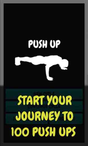 Push Up - workout routine 1