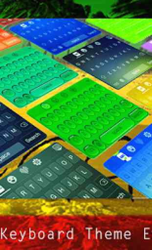 Rasta Keyboard Theme Emoji 1