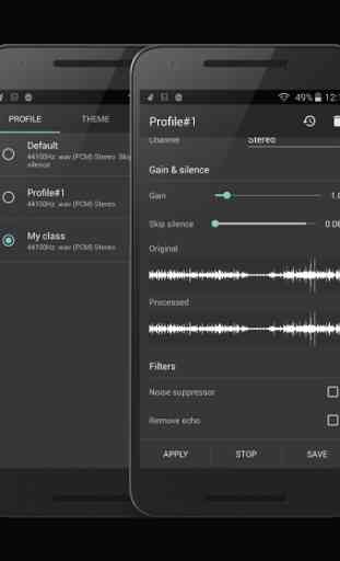 Recordr - Sound Recorder Pro 3