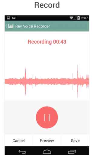 Rev Audio & Voice Recorder 1