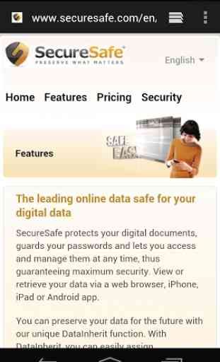 SecureSafe Digital Vault 3