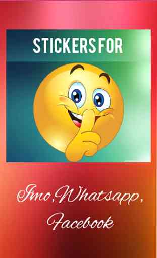 Stickers for Imo, fb, whatsapp 1