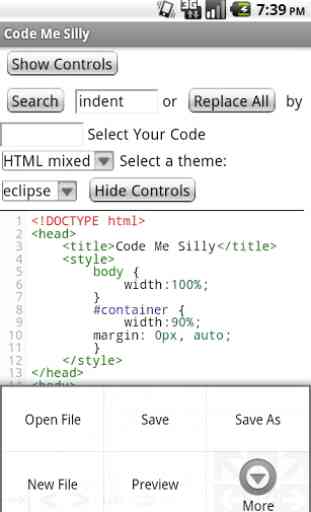 Syntax Highlighted Code Editor 3