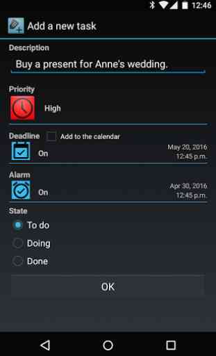 Tasks and Events (To-Do List) 1