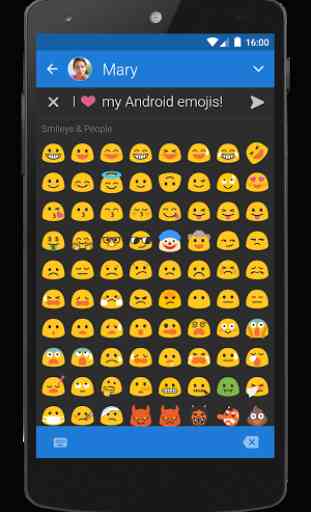 Textra Emoji - Android Style 3