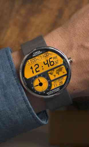 Watch Face Z04 Android Wear 4