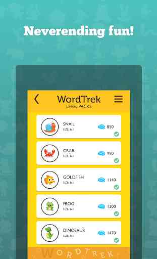 Word Trek - Brain game app 3
