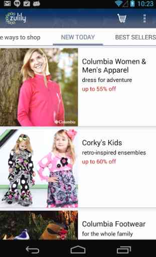 Zulily: New Deals Every Day 1