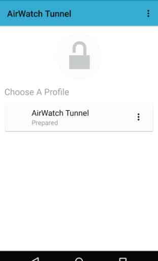 AirWatch Tunnel 1