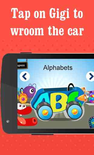 Alphabet car game for kids 1