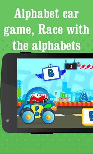 Alphabet car game for kids 2