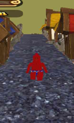 Amazing Spider Running Man 3
