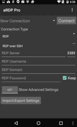 aRDP Pro: Secure RDP Client 3