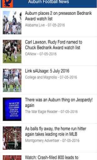 Auburn Football News 1