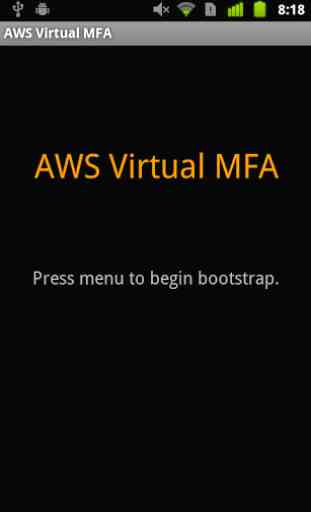 AWS Virtual MFA 1