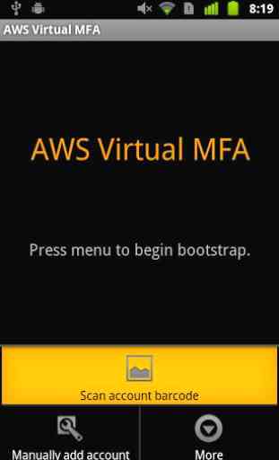 AWS Virtual MFA 2