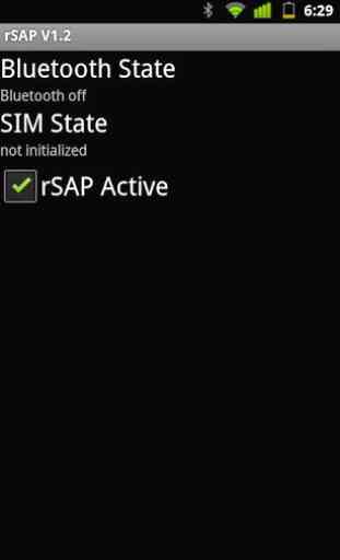 Bluetooth SIM Access Profile 1