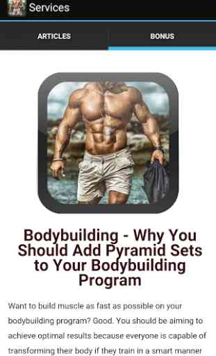 Bodybuilding Nutrition Program 3