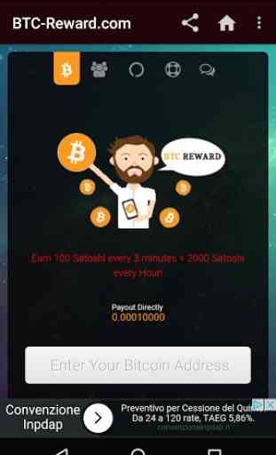 BTC Reward - Earn Free Bitcoin 1