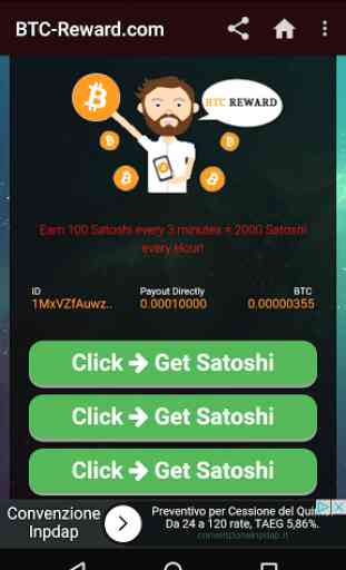 BTC Reward - Earn Free Bitcoin 2