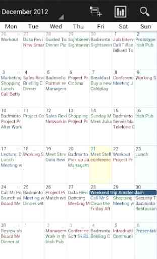 Business Calendar Pro 3