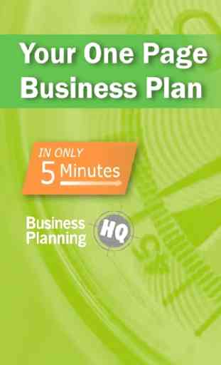 Business Plan in 5 Minutes 1